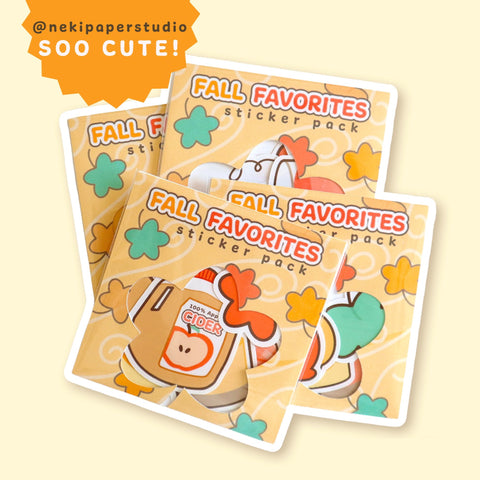 Fall Favorites Sticker Pack