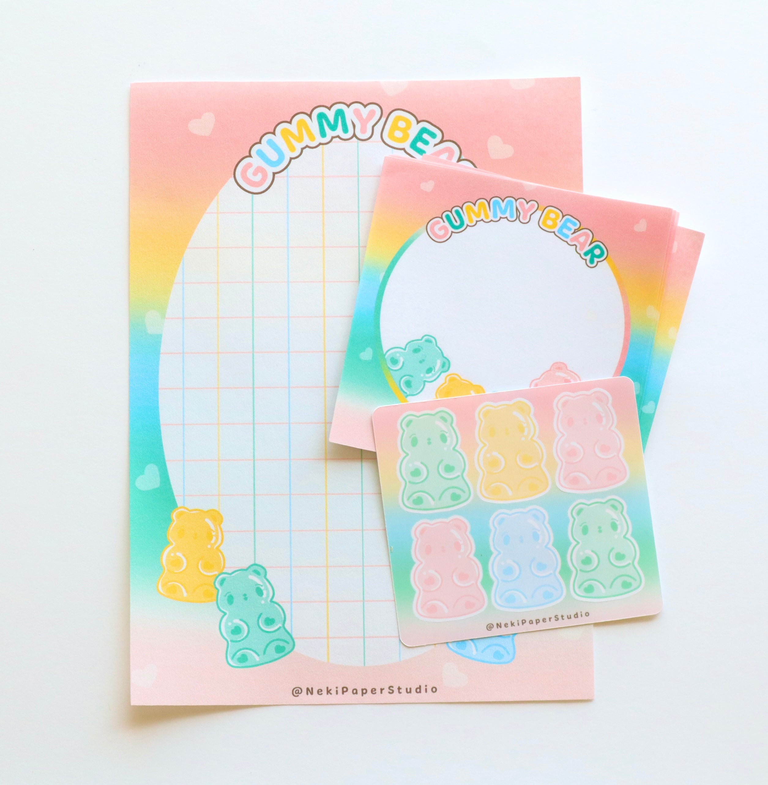 Neki Gummy Bear Letter Set