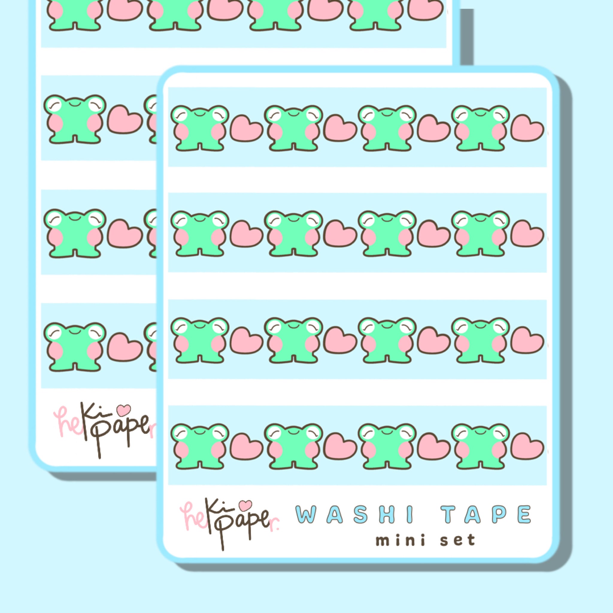 Love Kaeru Froggy Washi Tape Mini Set