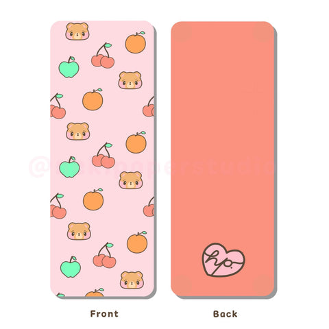 Neki Bear & Fruits Bookmark