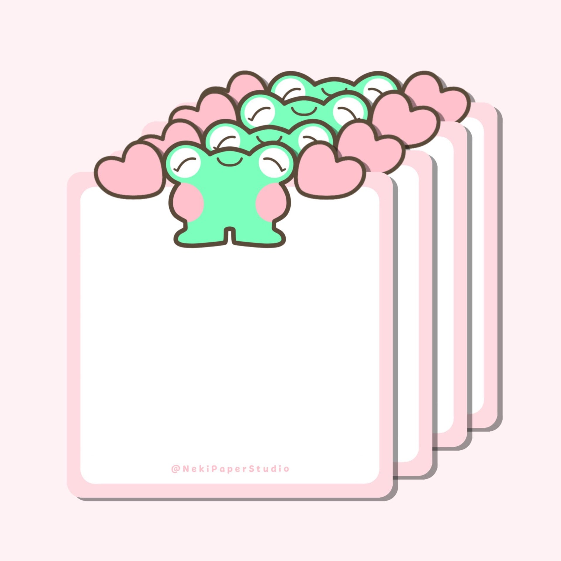 Love Kearu Froggy Memo Sheets